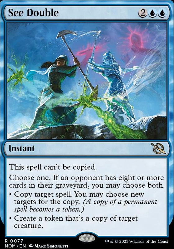 See Double (foil)