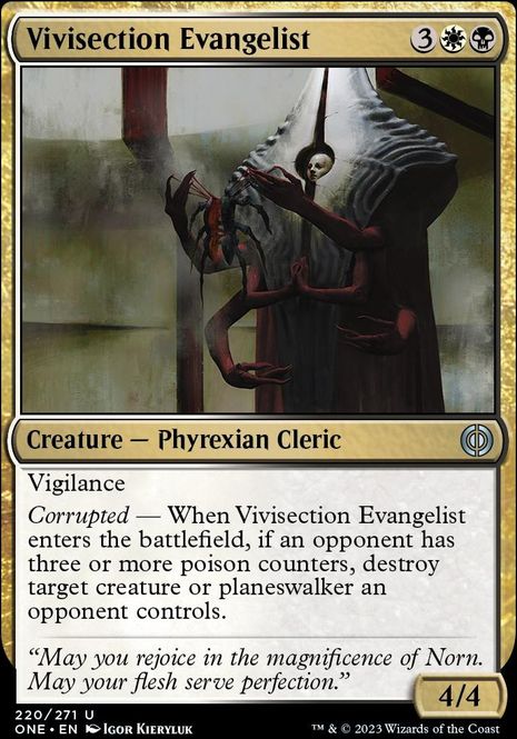 Hovedbilde Vivisection Evangelist (foil)
