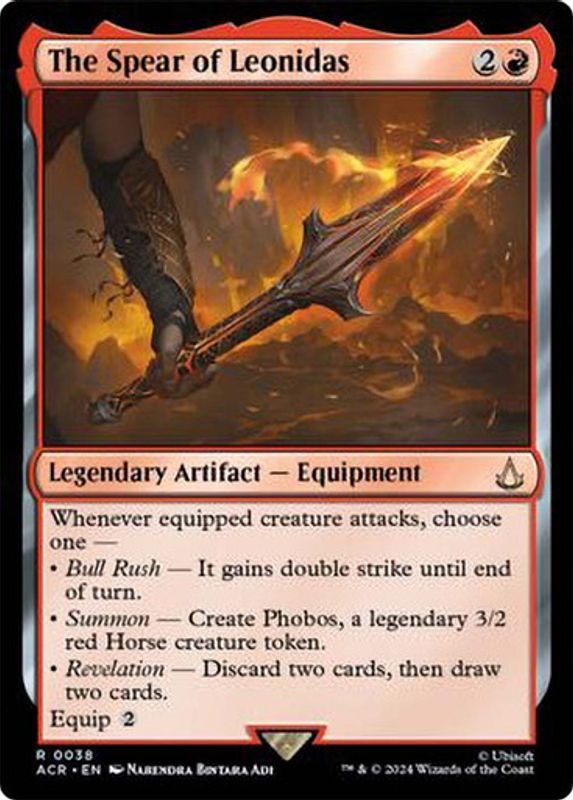 The Spear of Leonidas (Foil)