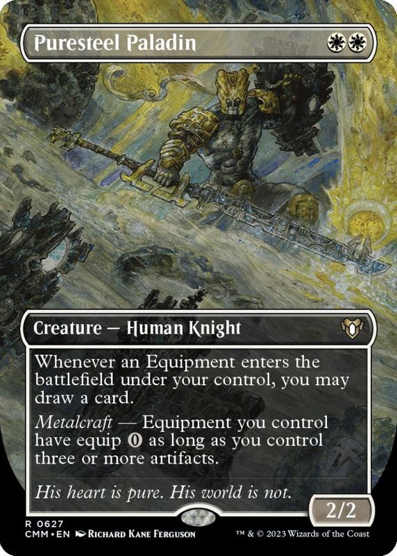 Puresteel Paladin (Borderless) (foil)