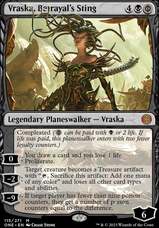 Vraska, Betrayal's Sting (foil)