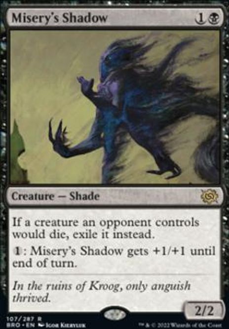 Hovedbilde Misery's Shadow (foil)
