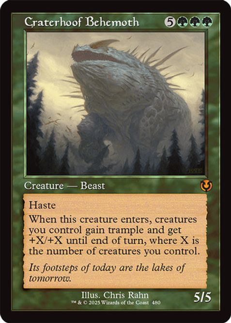 Hovedbilde Craterhoof Behemoth (Retro ...