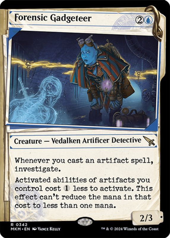 Forensic Gadgeteer (Showcase) (Foil)