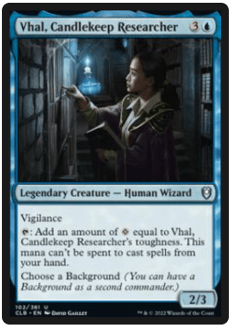 Hovedbilde Vhal, Candlekeep Researcher