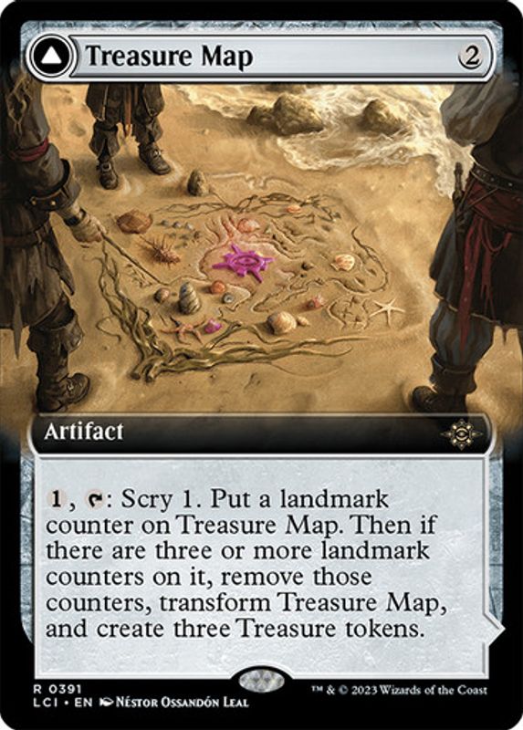 Treasure Map (Extended Art) (Foil)