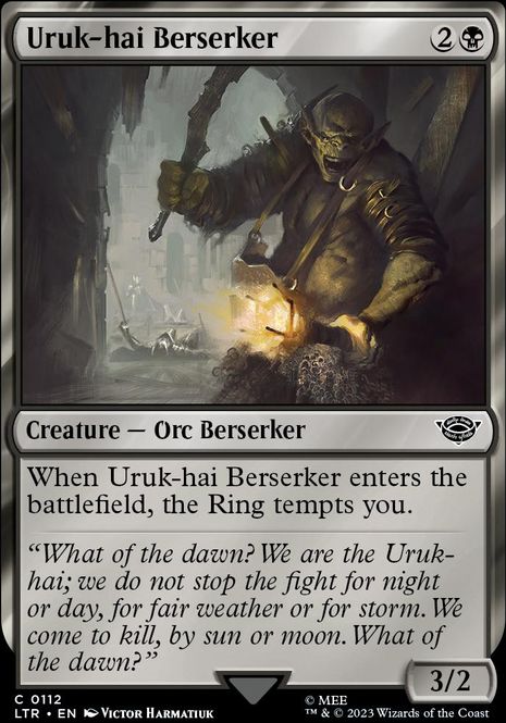 Hovedbilde Uruk-hai Berserker (foil)
