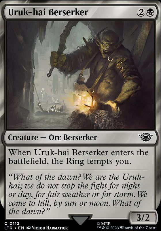 Uruk-hai Berserker (foil)