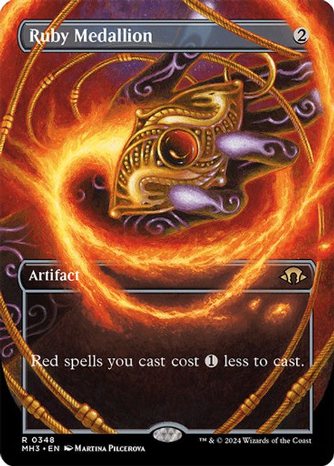 Hovedbilde Ruby Medallion (Borderless) ...
