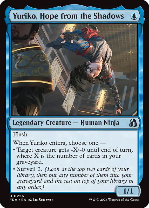 Yuriko, Hope from the Shadows (foil)