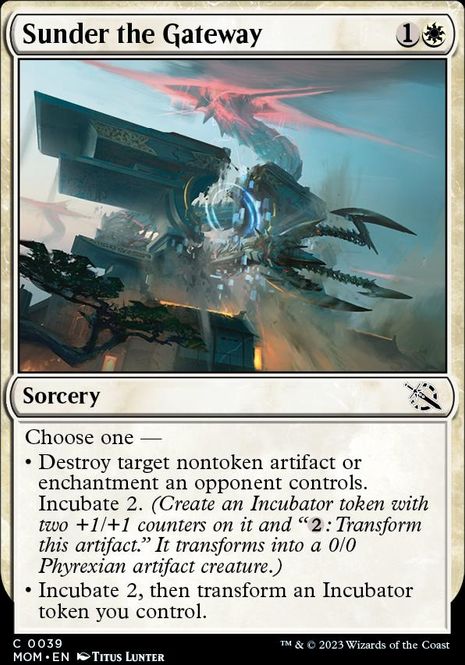 Hovedbilde Sunder the Gateway (foil)