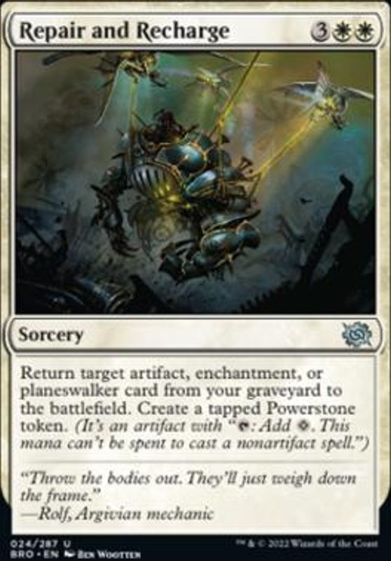 Repair and Recharge (foil)