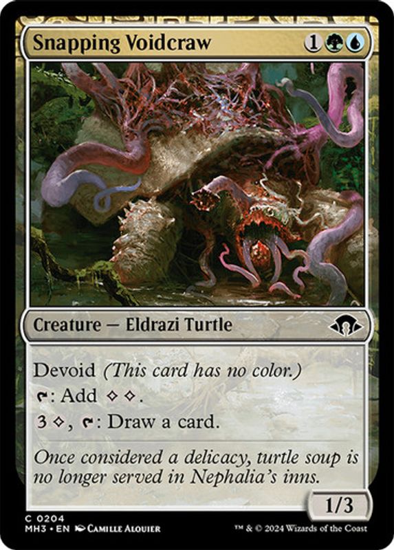 Snapping Voidcraw (Foil)