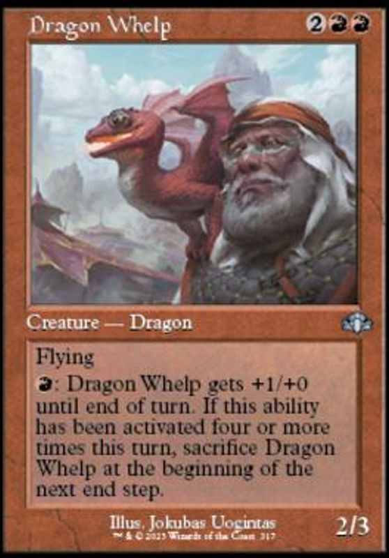 Dragon Whelp (Retro Frame) (foil)